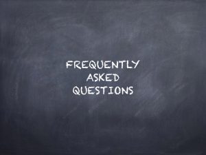 faqs